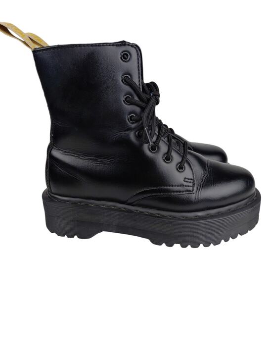 Dr. Martens Shoes - Dr Martens V JADON II MONO Black Platform Boots Combat Women’s Size 7
